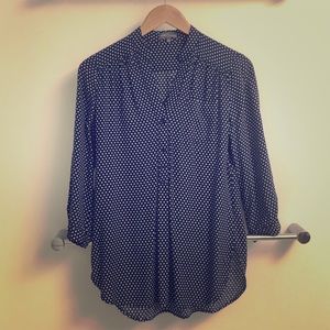 Colibri Polka Dot Print Top